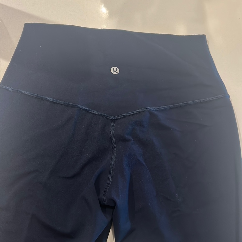 Navy Blue Lululemon Align Leggings